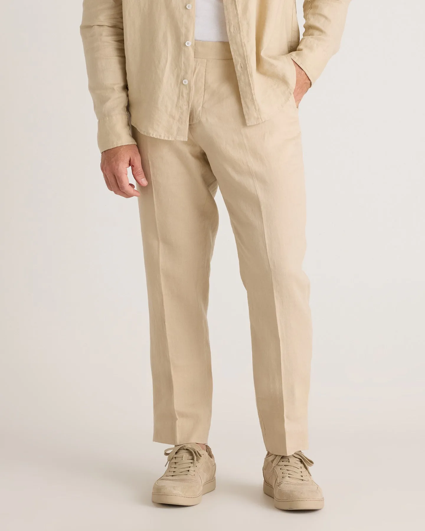 100% European Linen Dress Pants