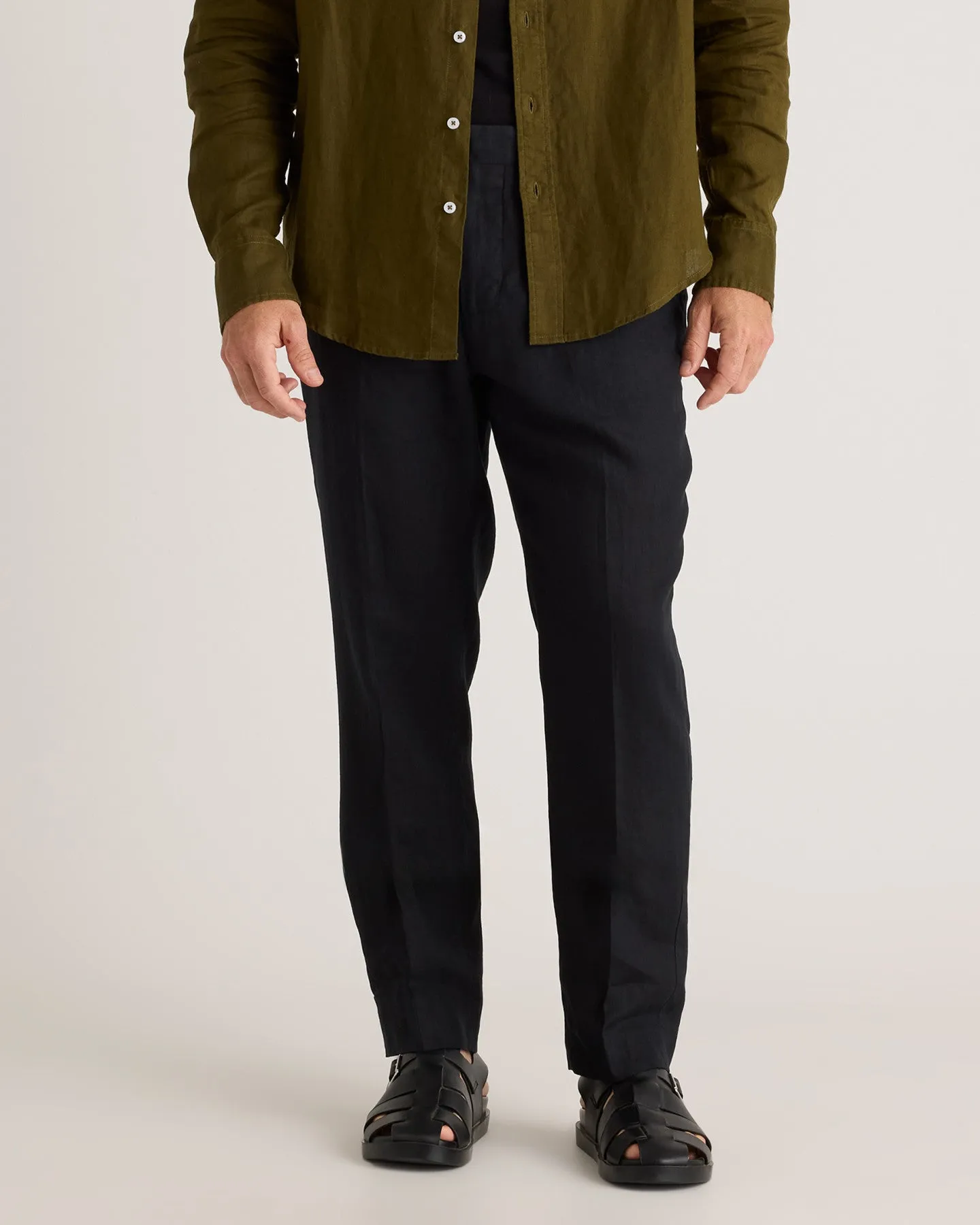 100% European Linen Dress Pants