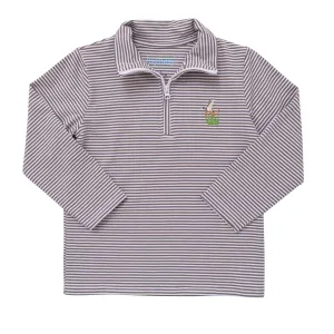 1/4 Zip Pullover- Mallard