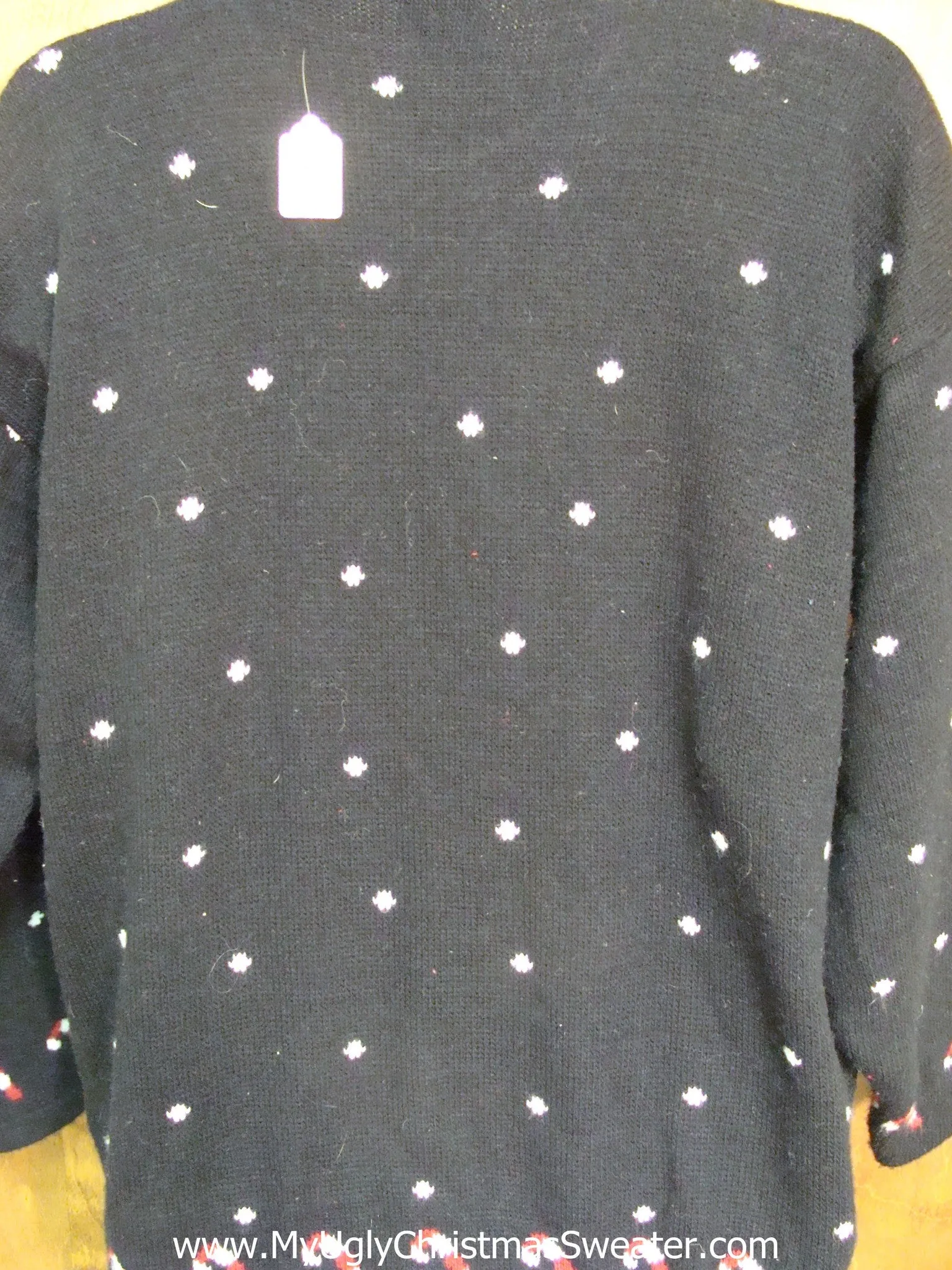 80s Huge Santa Acrylic Ugly Christmas Sweater Pullover