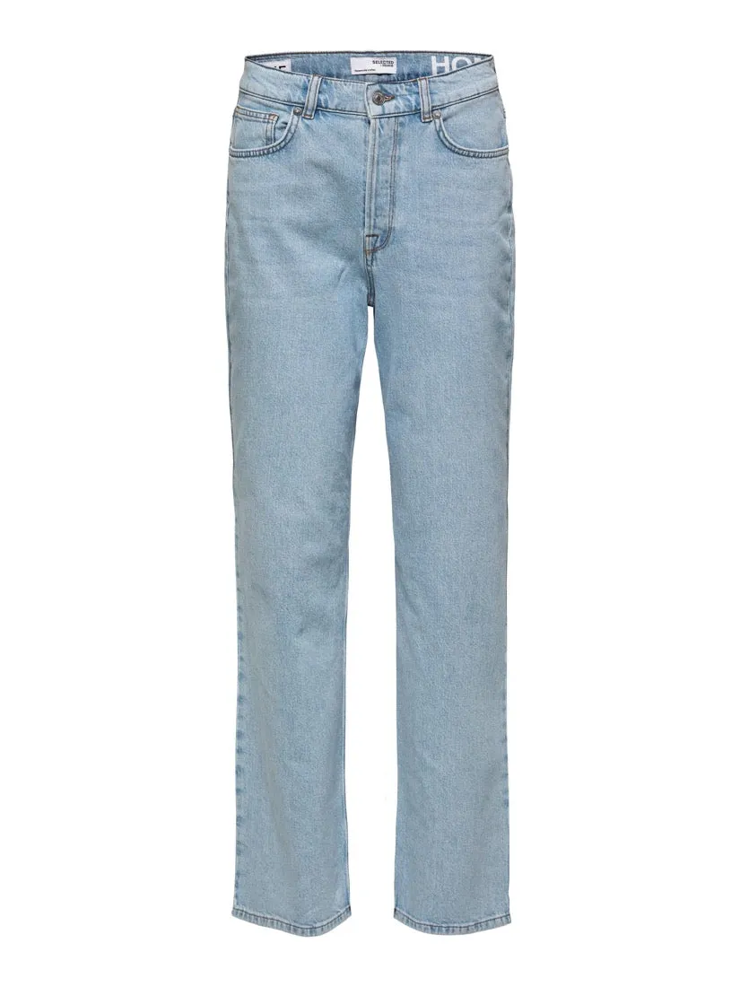 Alice Wide Leg Jeans Light Blue Denim