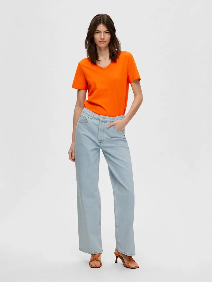 Alice Wide Leg Jeans Light Blue Denim