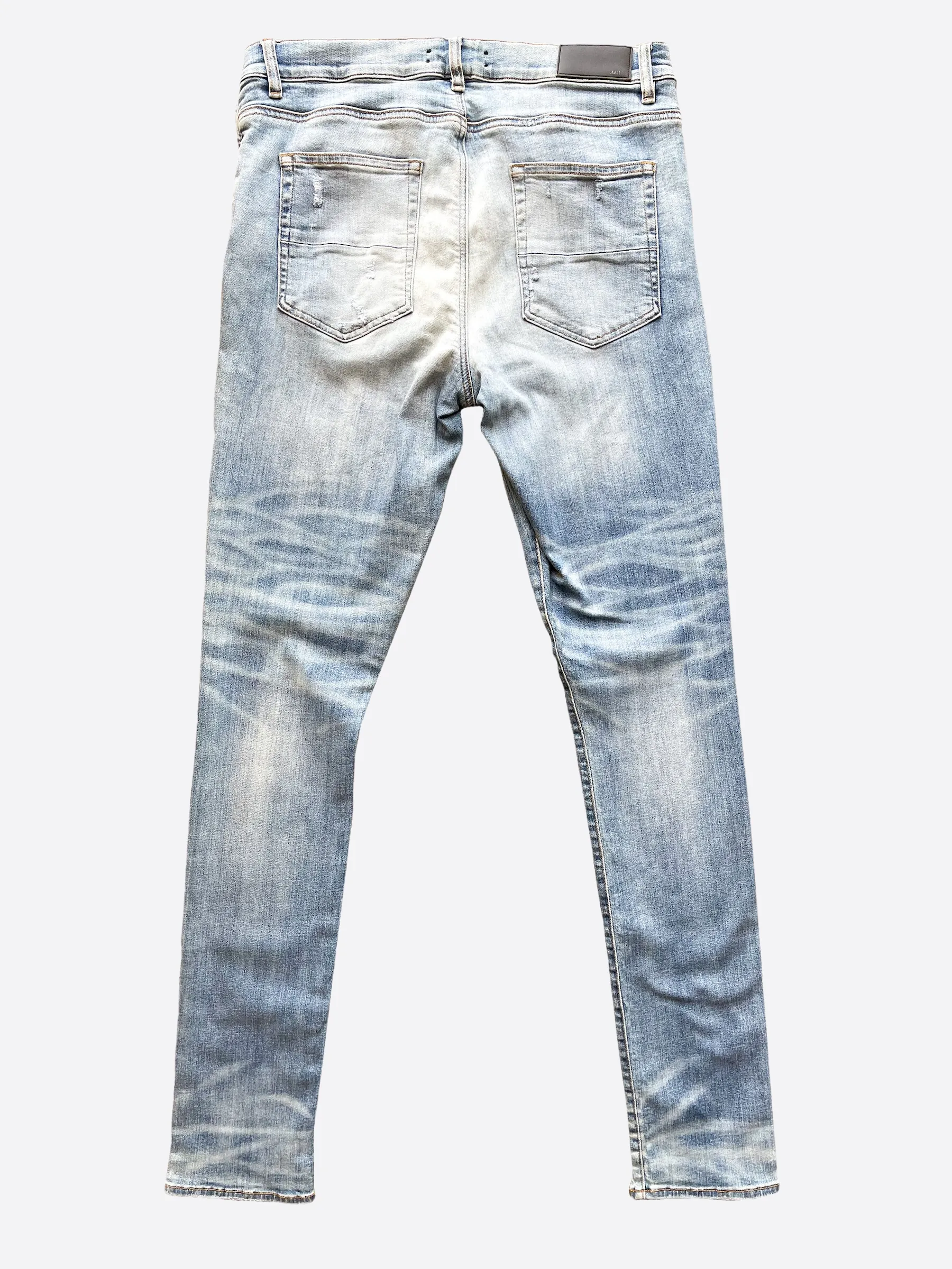 Amiri Indigo Stack Jeans