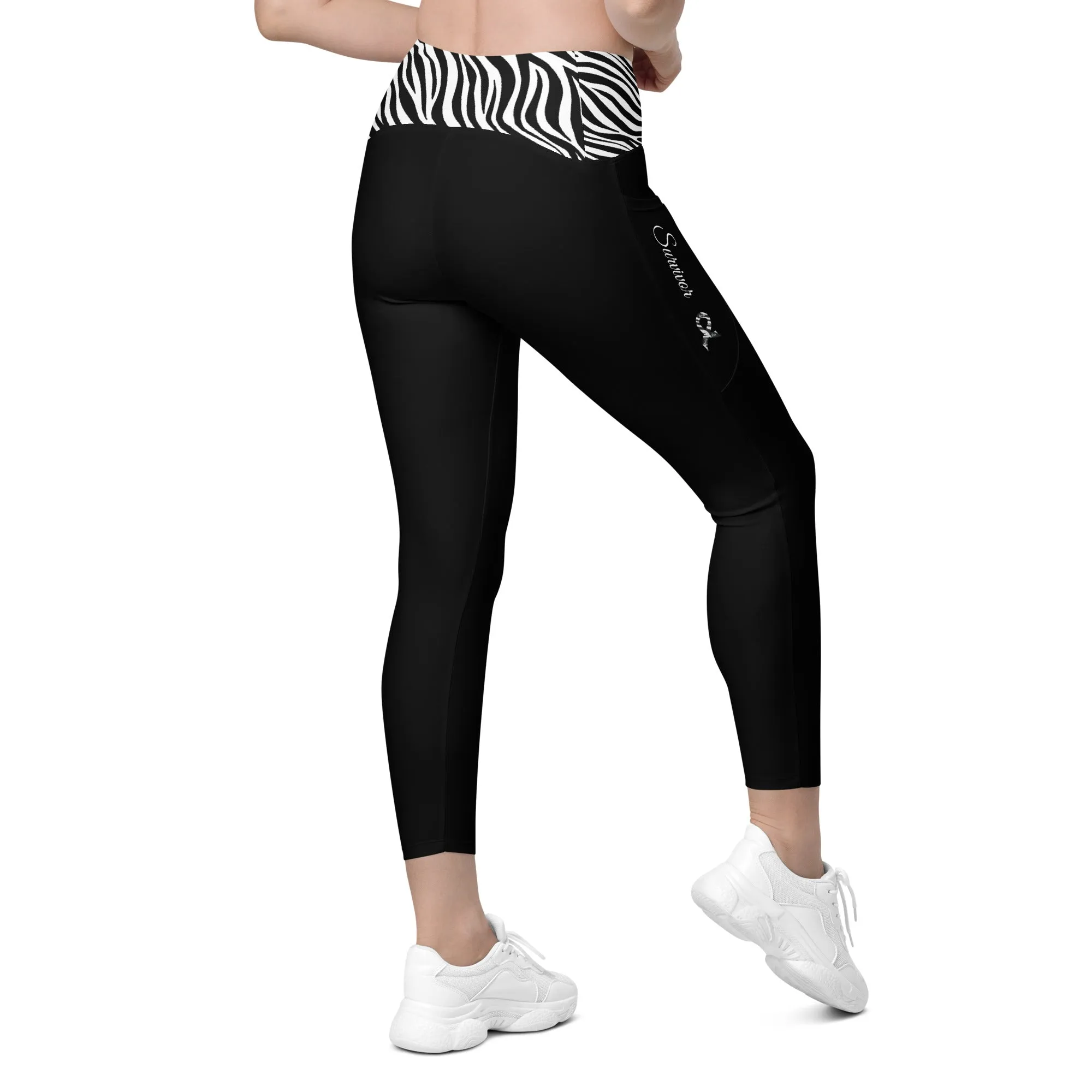 Ampullary Cancer "Survivor" Leggings with Pockets