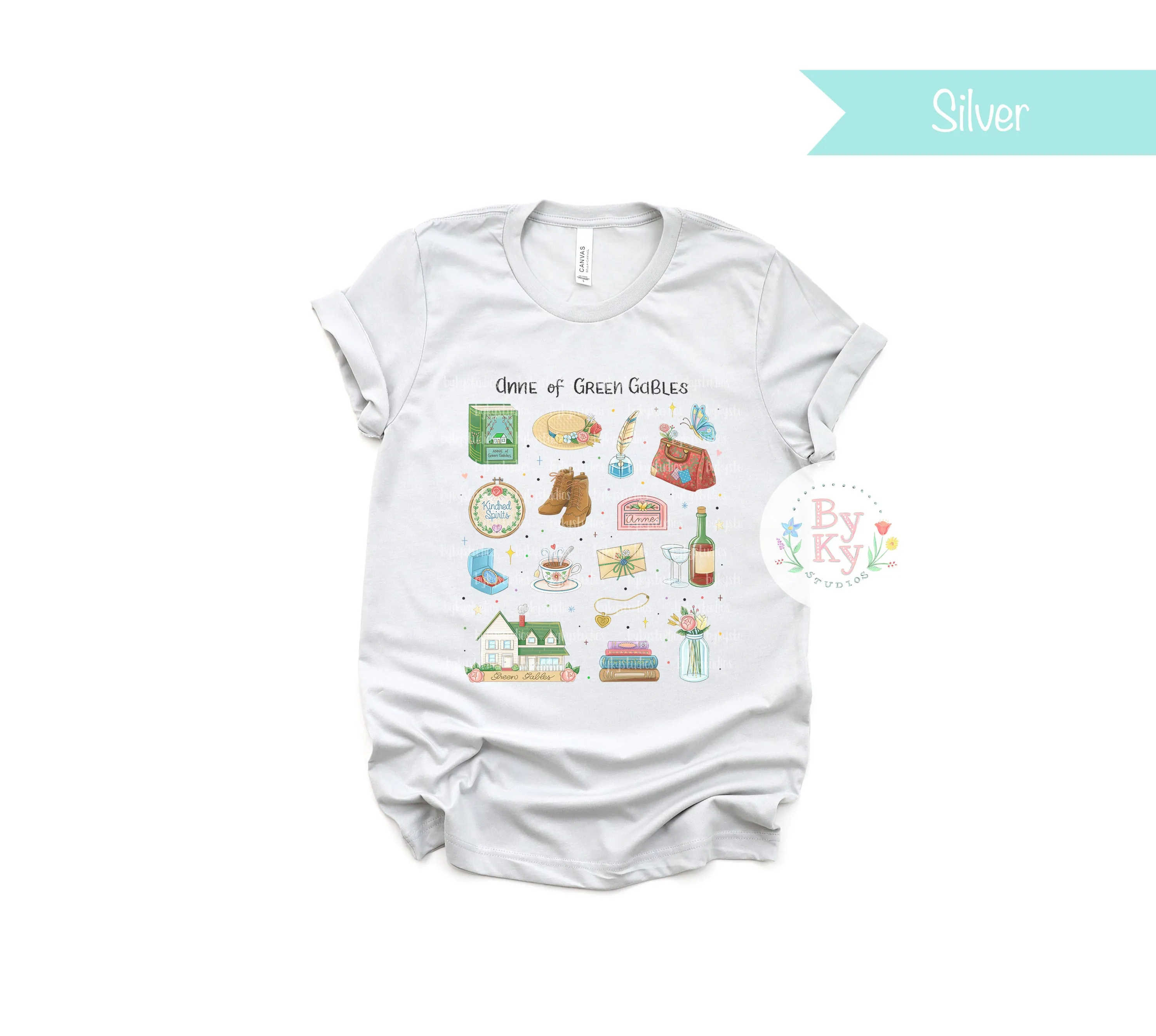Anne of Green Gables Doodle Unisex Tee