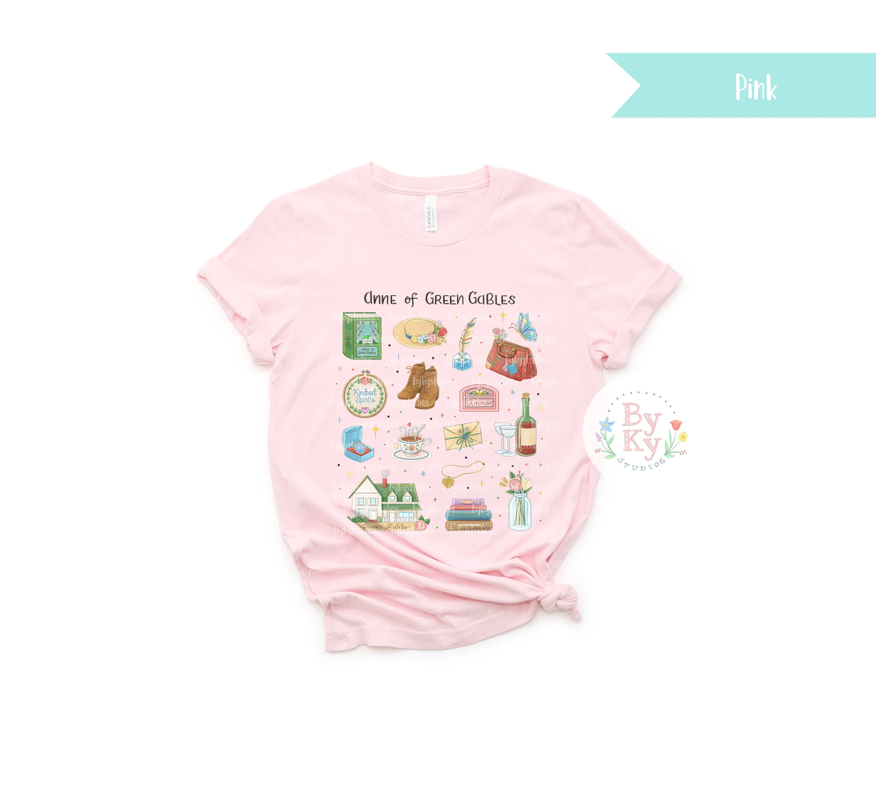 Anne of Green Gables Doodle Unisex Tee