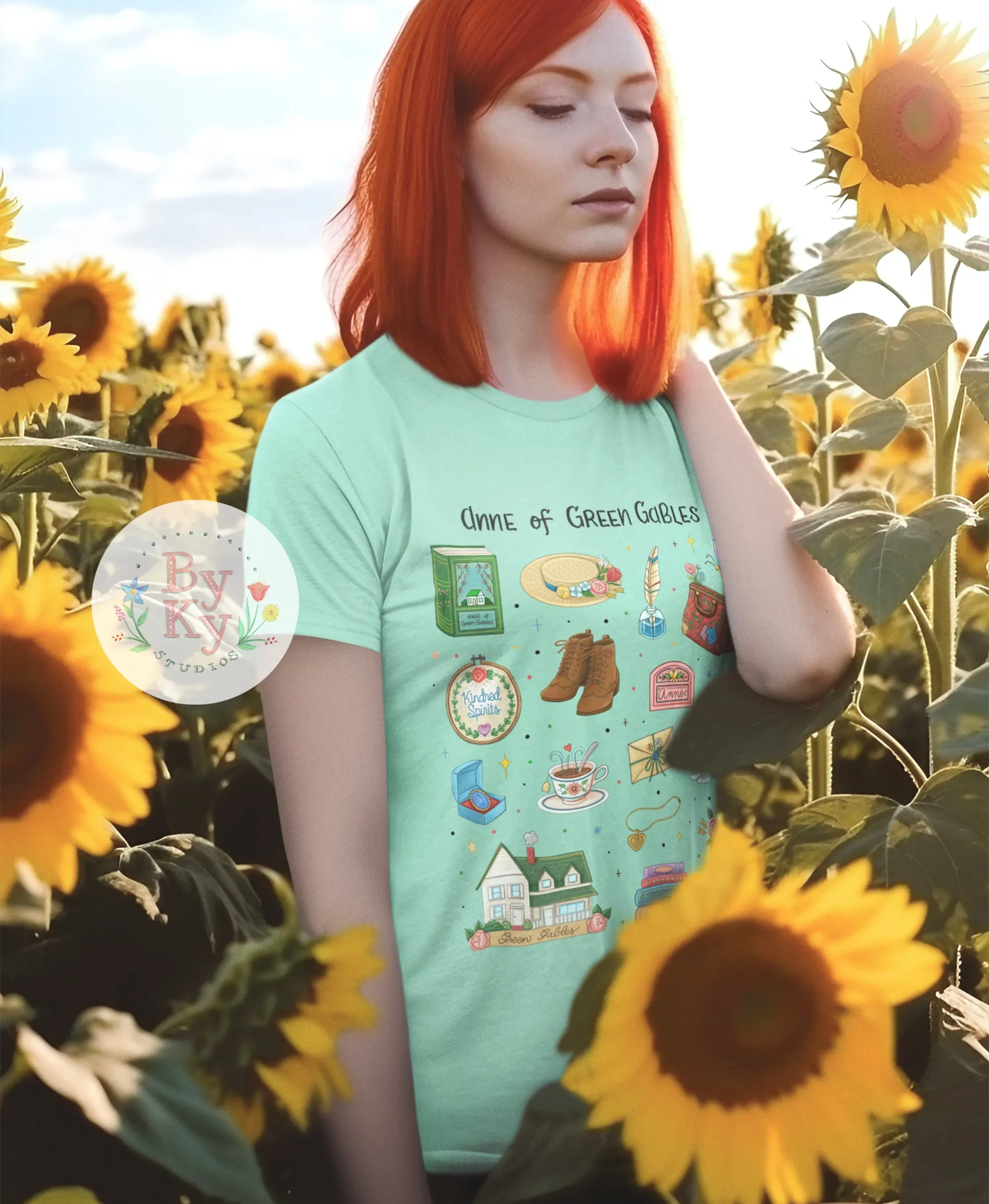 Anne of Green Gables Doodle Unisex Tee