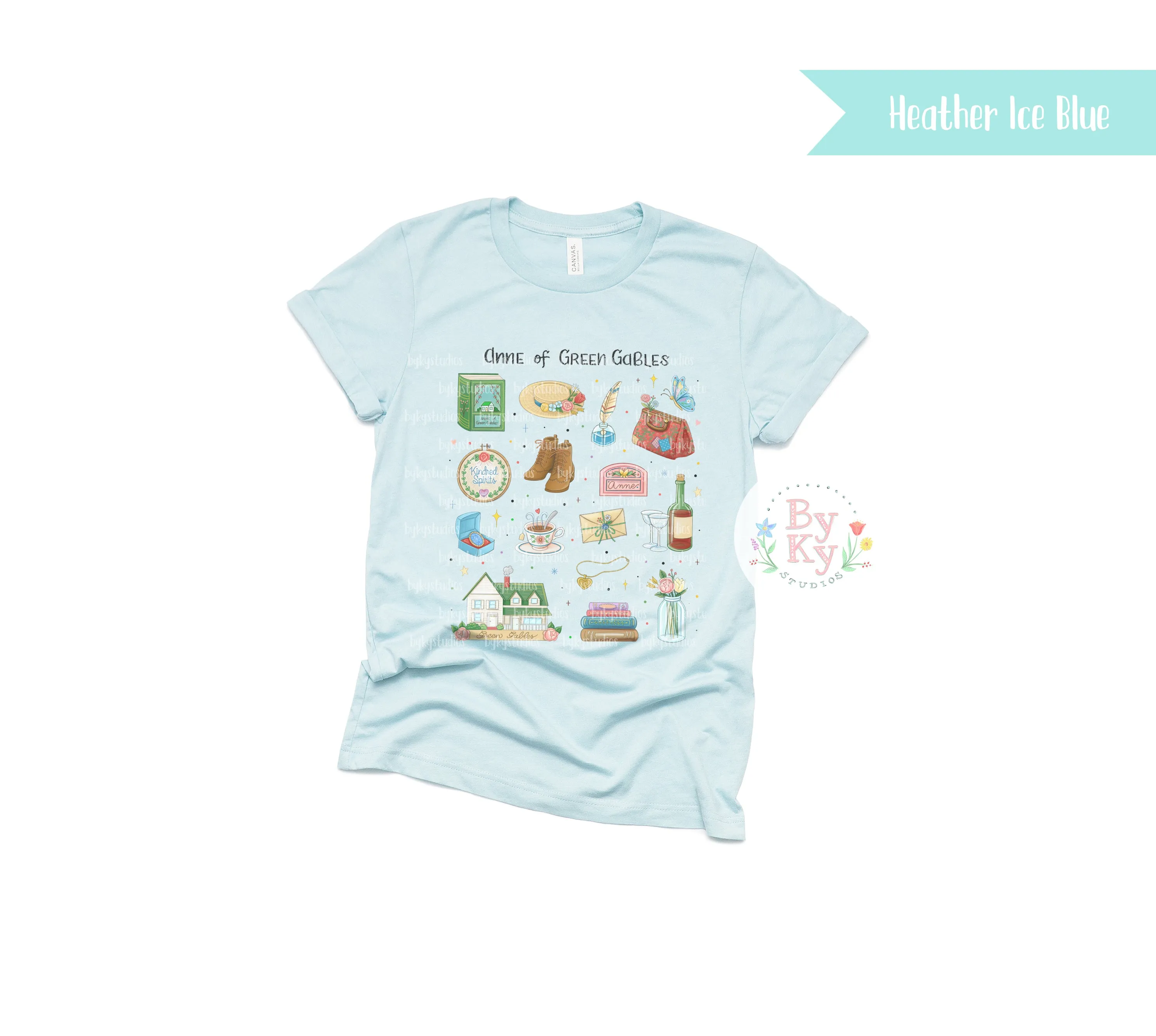 Anne of Green Gables Doodle Unisex Tee