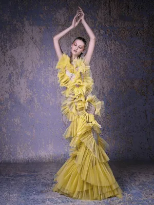 AVANT-GRADE ASYMMETRICAL DRESS