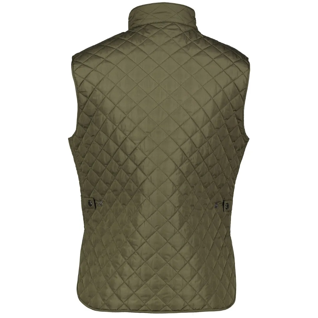 Belstaff Faded Olive Waistcoat Gilet Jacket