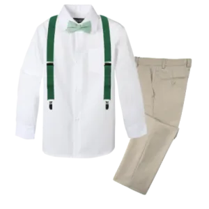 Boys' 4-Piece Customizable Suspenders Outfit - Customer's Product with price 59.95 ID lOlarnHfkmvrkhgIjTqaapPE