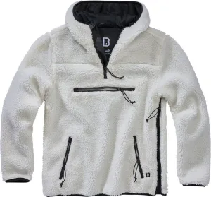Brandit Teddyfleece Worker Pullover, white
