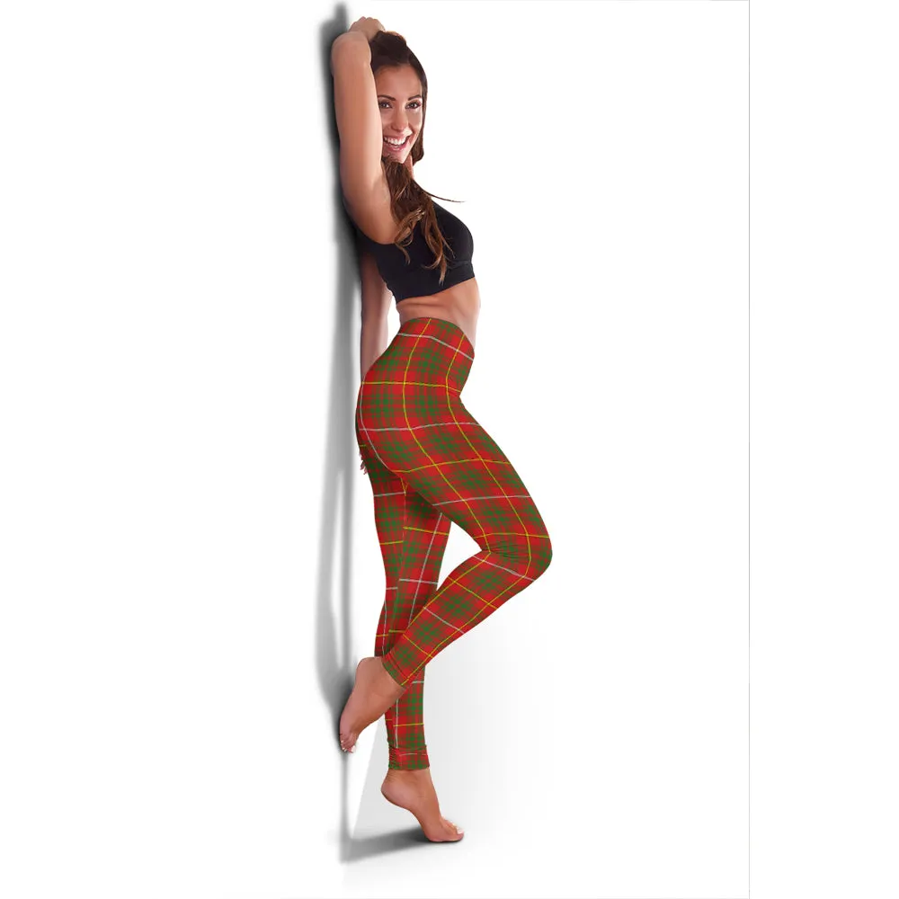 Bruce Modern Tartan Womens Leggings