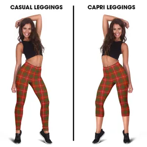 Bruce Modern Tartan Womens Leggings