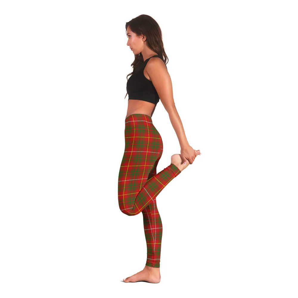 Bruce Modern Tartan Womens Leggings