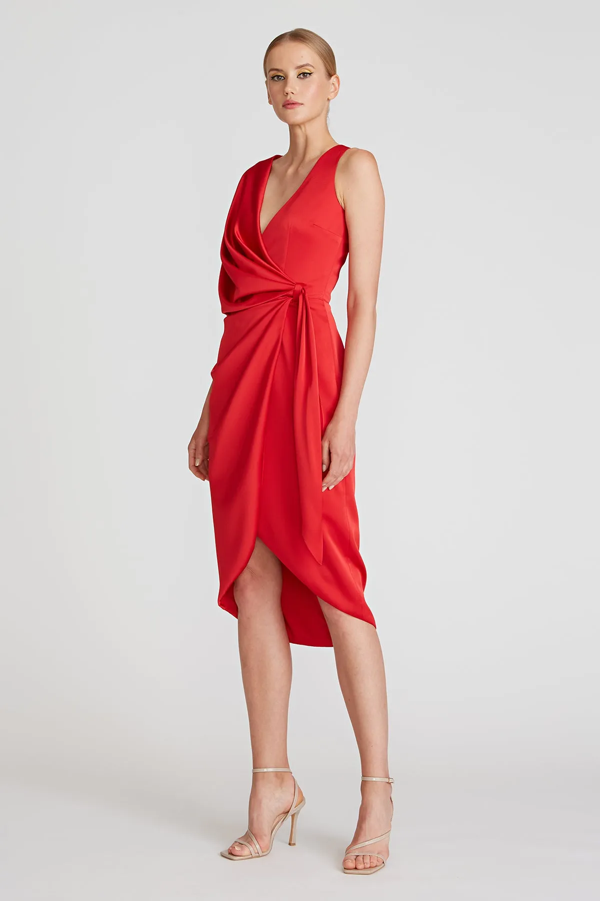 Candace Wrap Cocktail Dress