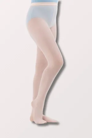 Children's Hold & Stretch Footed Dance Tights - Ballet Pink
