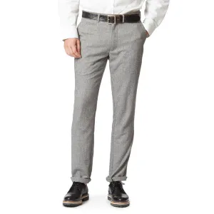 Clayton Slim Fit Wool Herringbone Pant