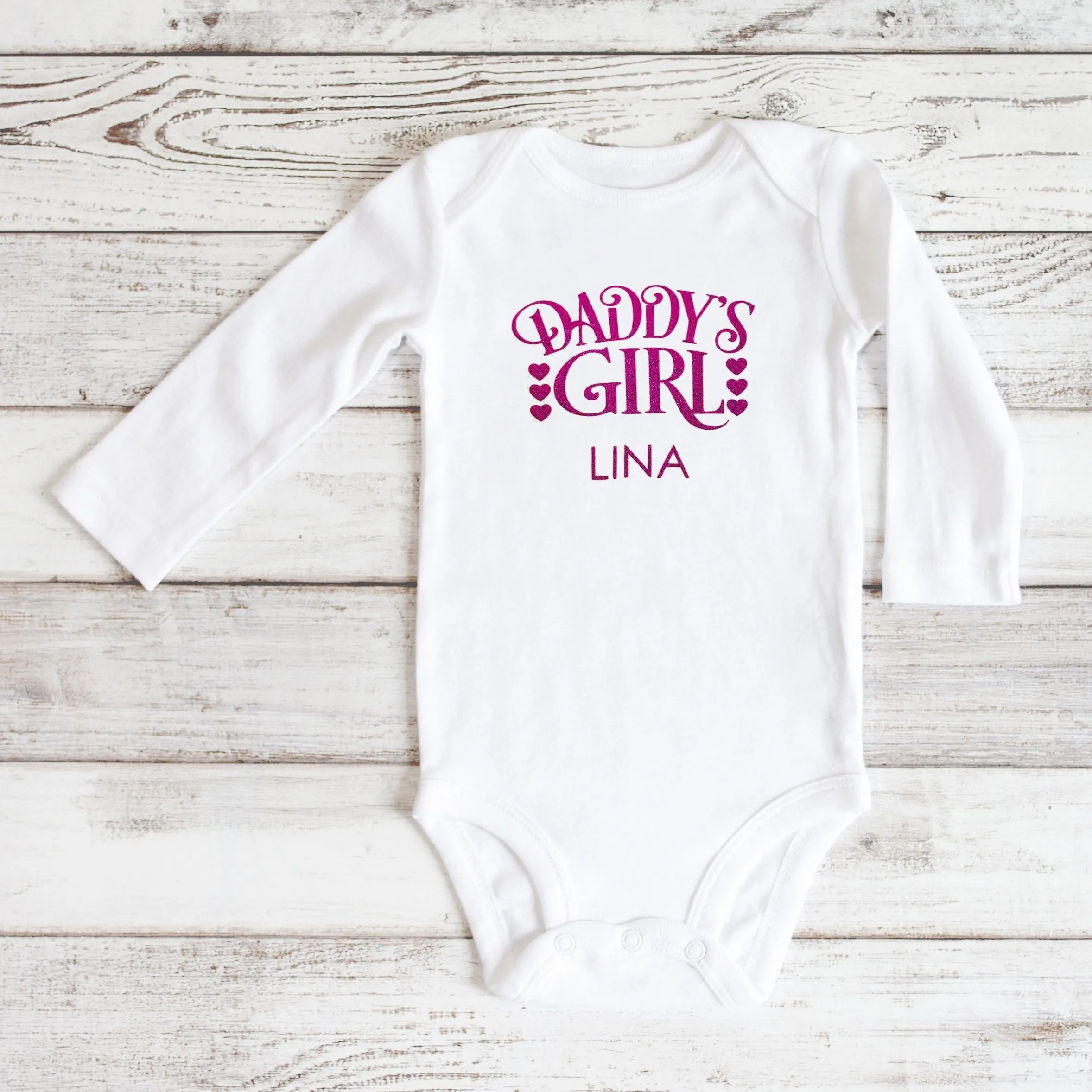 Daddy's Girl Personalised Onesie