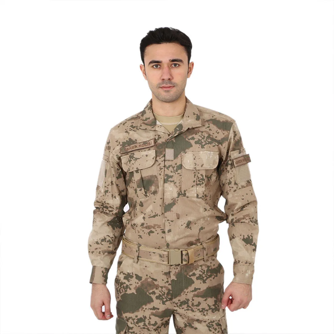 Deserton Camouflage Tactical Military Pants-Shirt Suit