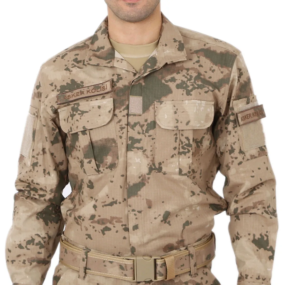 Deserton Camouflage Tactical Military Pants-Shirt Suit