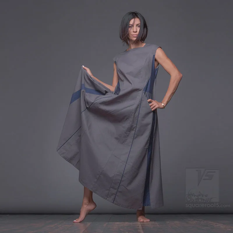 Dress "Revolution" model "SA" Short sleeve Achromatic