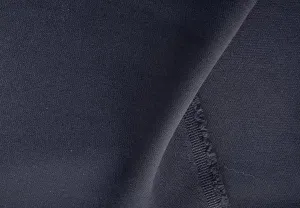 Elegant Black Stretch Viscose Blend (Made in Italy)