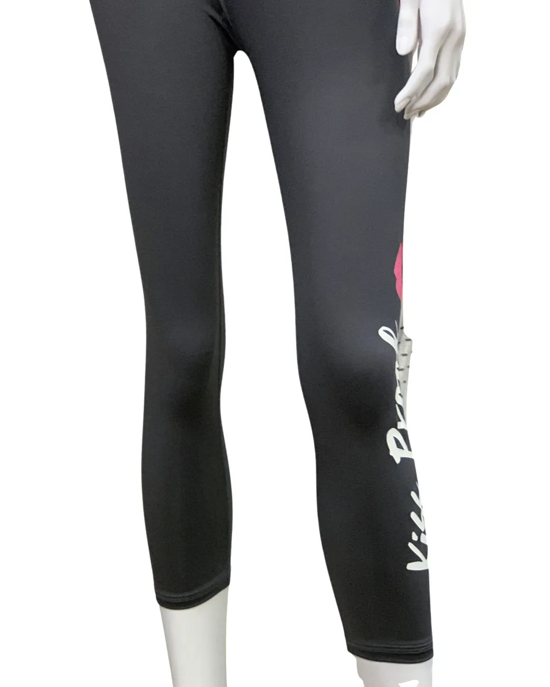Gray Kiss Proof Leggings