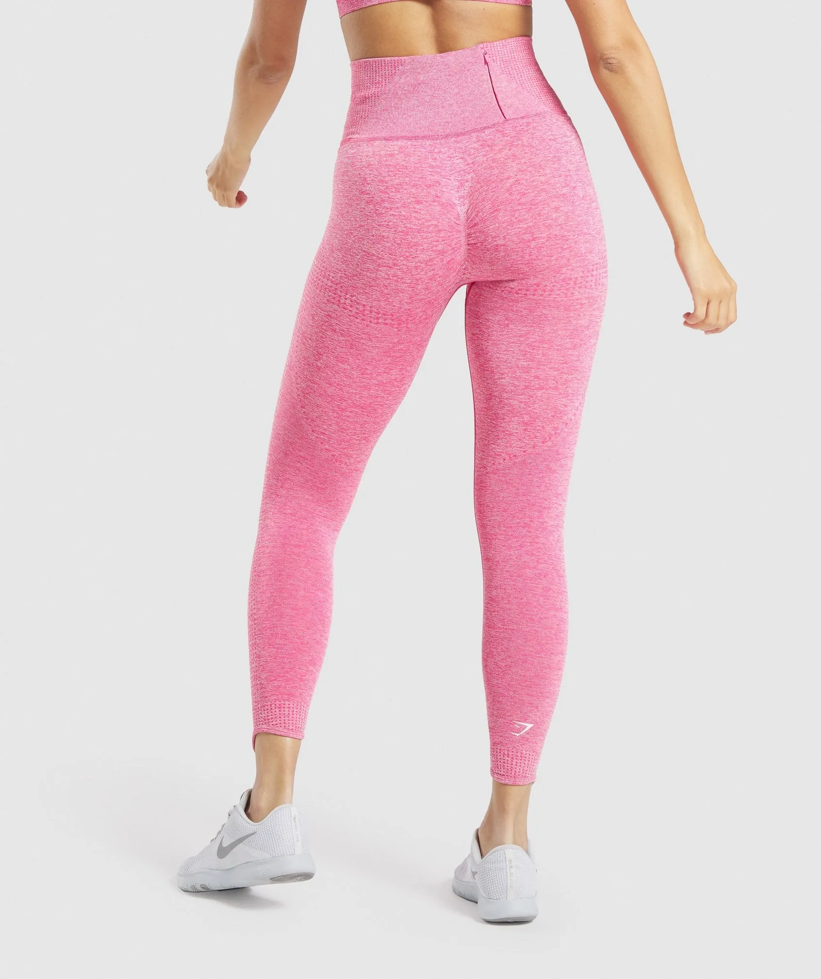 Gymshark Vital Rise Leggings - Pink Marl