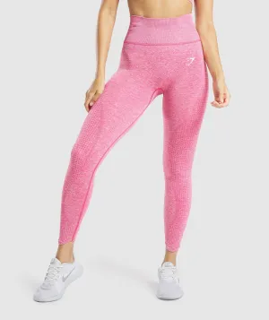 Gymshark Vital Rise Leggings - Pink Marl