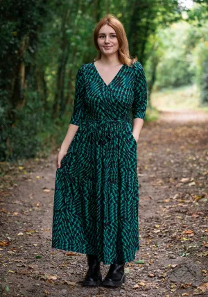 Harlyn Abstract Print Midaxi Dress