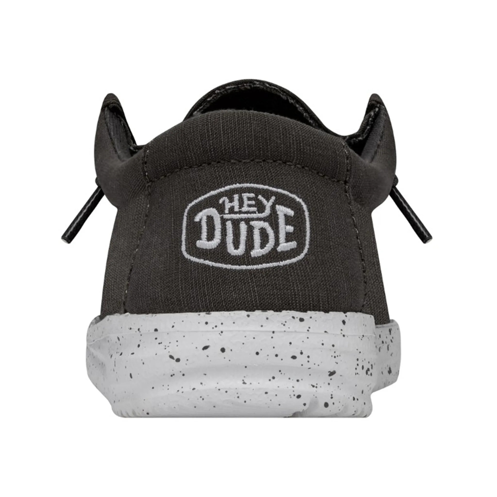 Hey Dude Wally Youth Slub Canvas Grey