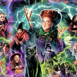 Hocus Pocus The Sanderson Sisters Halloween Super SOFT Leggings Disney OS TC Plus Holiday rts