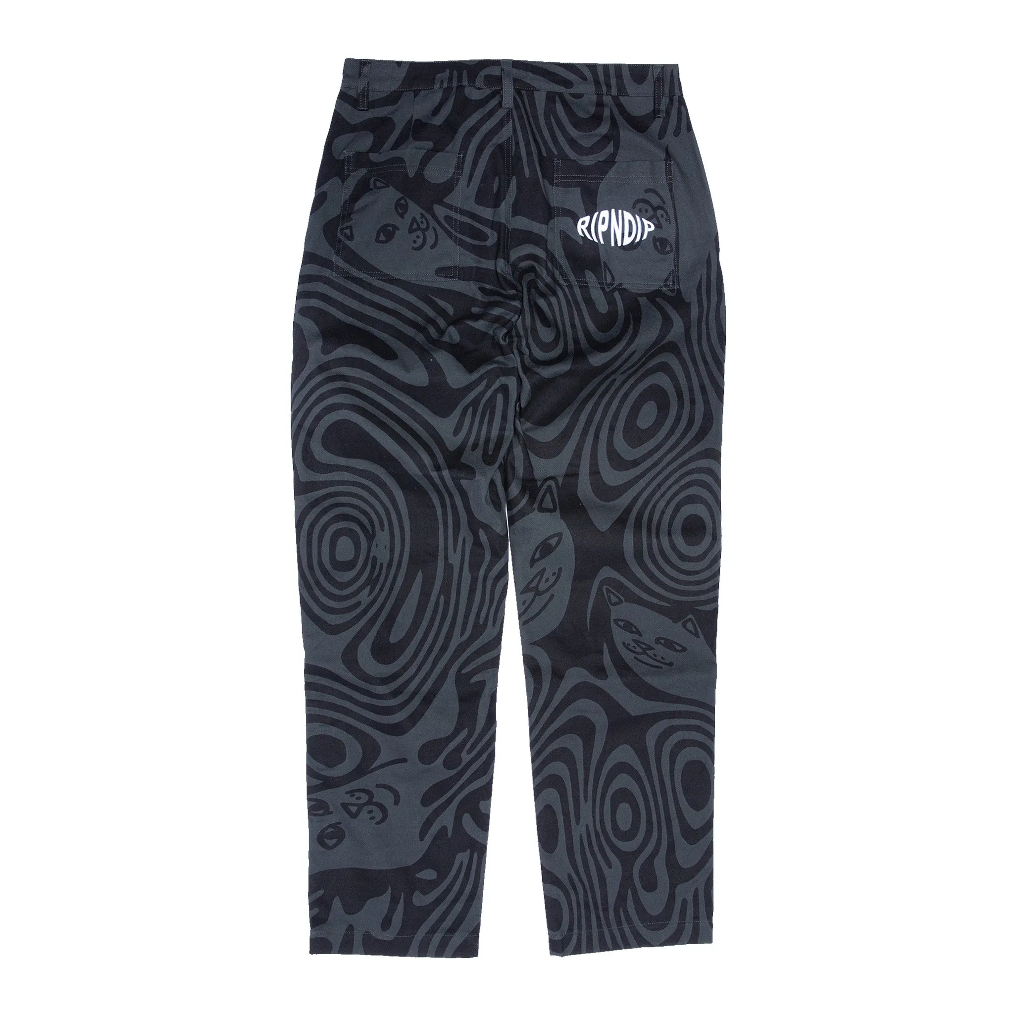 Hypnotic Cotton Twill Pants (Black)