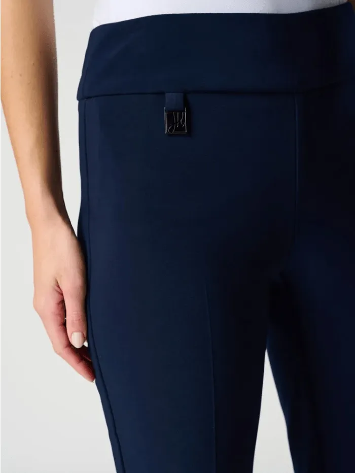 Joseph Ribkoff Classic Tailored Slim Trousers In Midnight Blue 144092NOS Col 2166