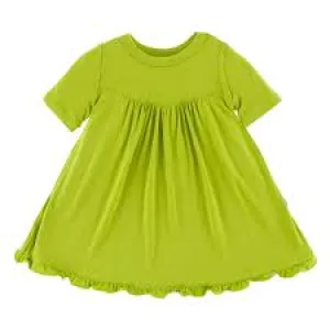 KicKee Pants Meadow Solid Classic Swing Dress