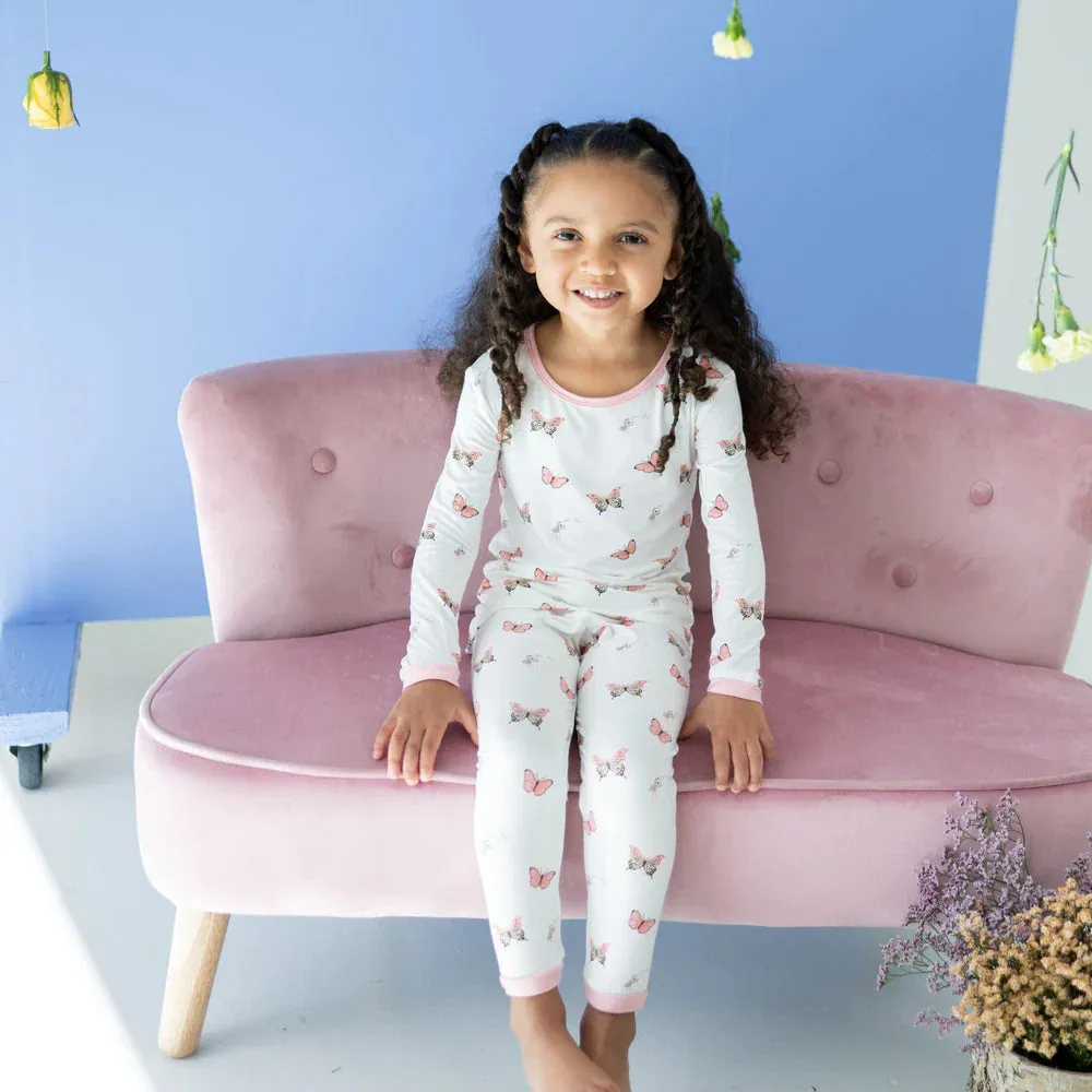 Kyte Baby Long Sleeve Toddler Pajamas - Butterfly