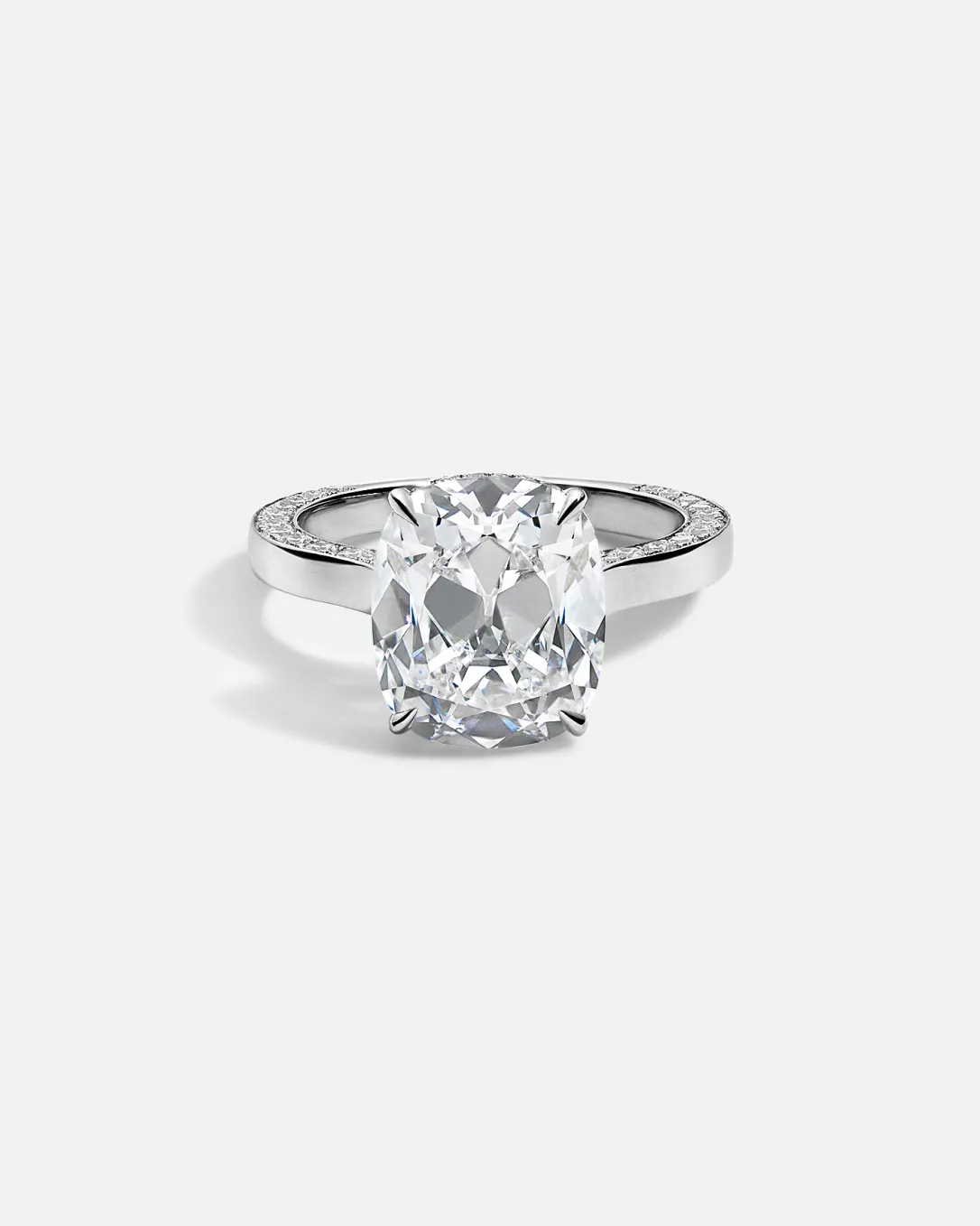 LAGUNA Floating Pavé Solitaire Ring