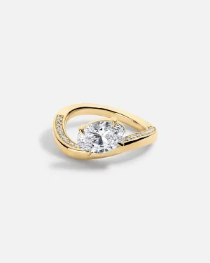 LAGUNA Wave Ring   Oval