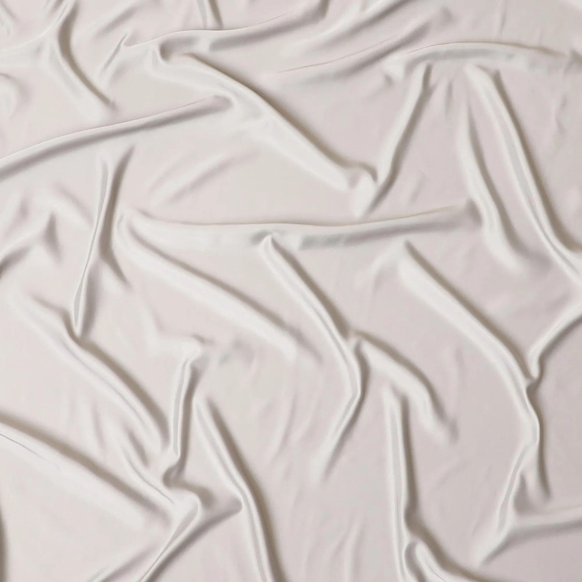 Light Beige plain 100% Biodegradable cupro fabric with satin finish-D7867