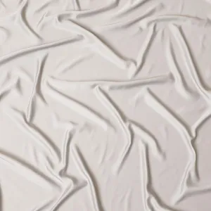 Light Beige plain 100% Biodegradable cupro fabric with satin finish-D7867