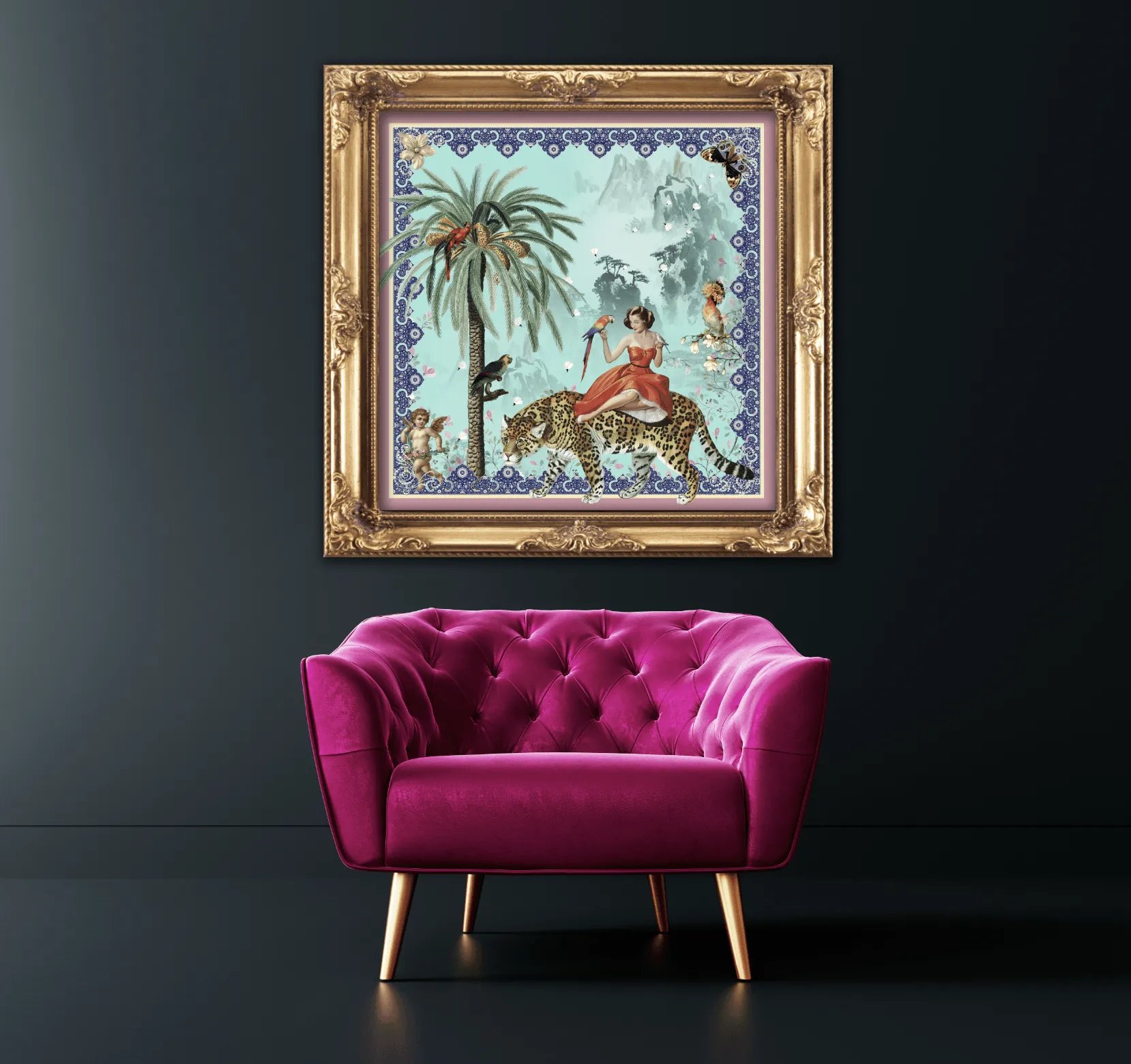 Mary Limited Edition Print (Turquoise)