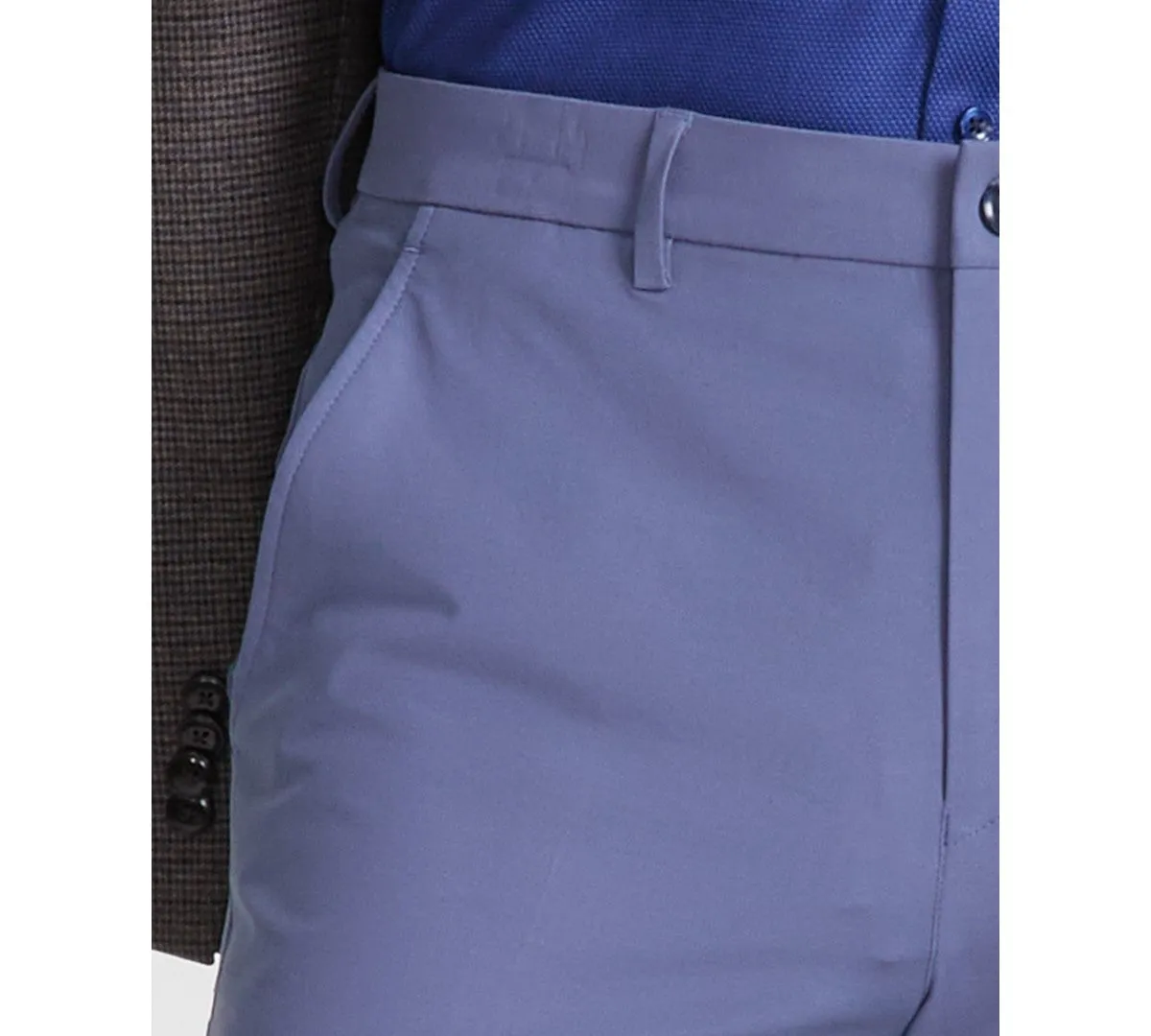 Michael Kors Mens Classic fit Dress Pants 38 / 30 Blue Solid