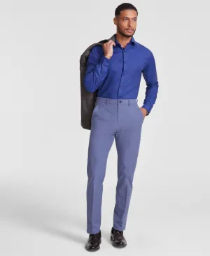 Michael Kors Mens Classic fit Dress Pants 38 / 30 Blue Solid