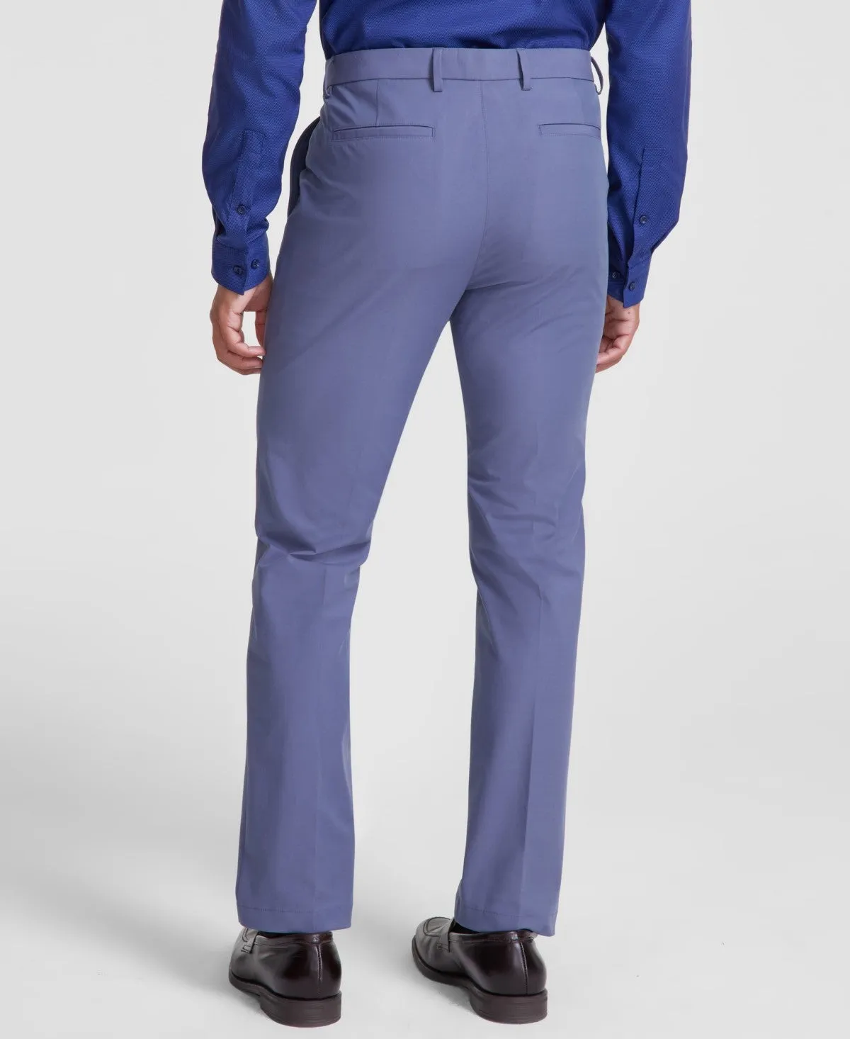 Michael Kors Mens Classic fit Dress Pants 38 / 30 Blue Solid