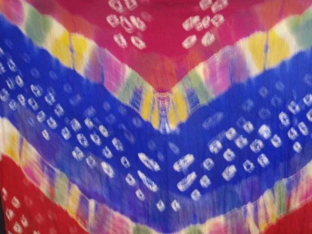 Multi Batik - Printed Chiffon Wrap