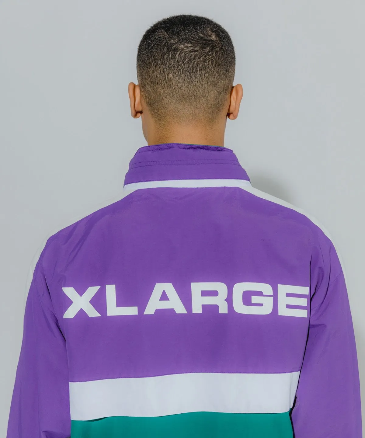 MULTI PANELED NYLON JACKET