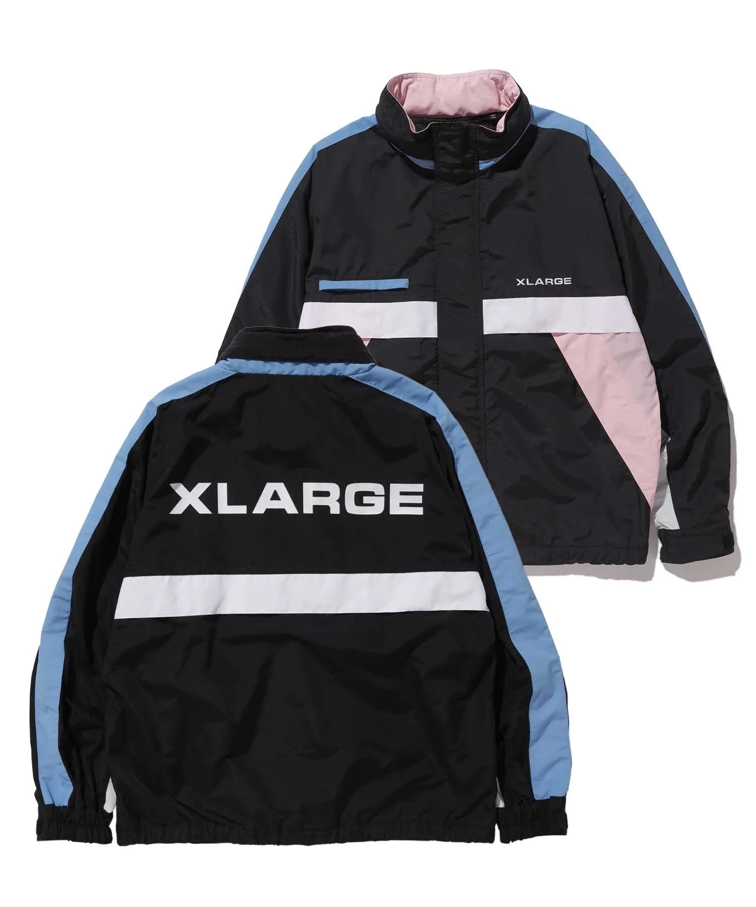 MULTI PANELED NYLON JACKET