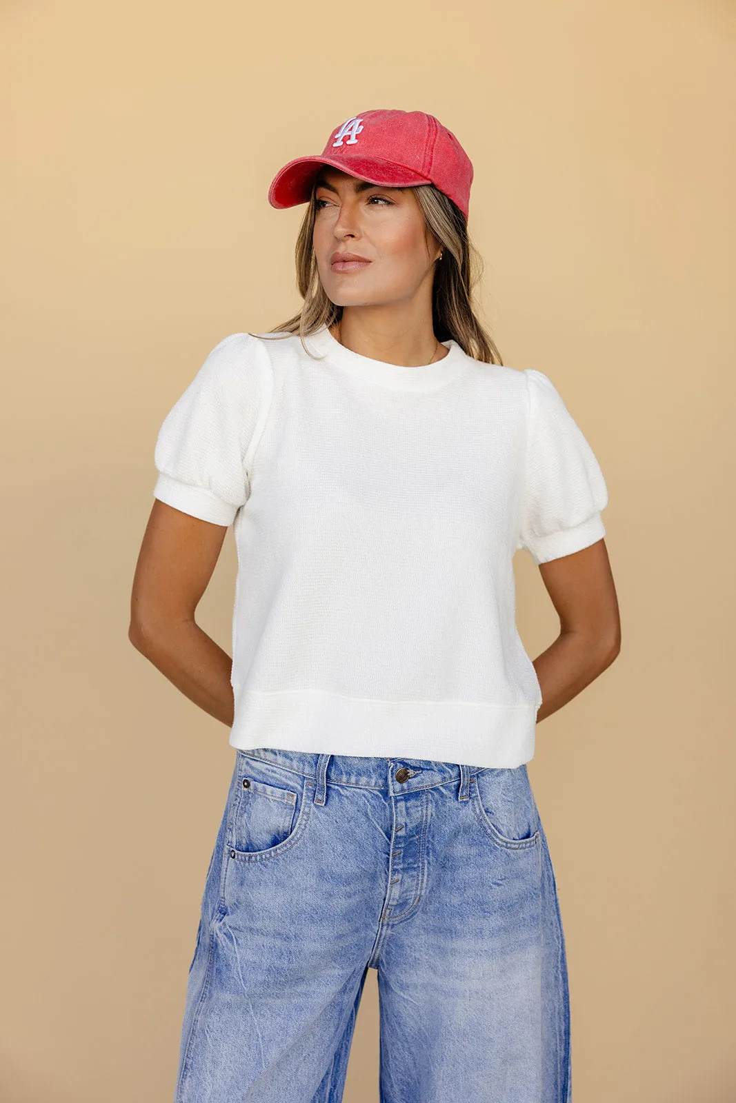 New Aesthetic Puff Sleeve Top