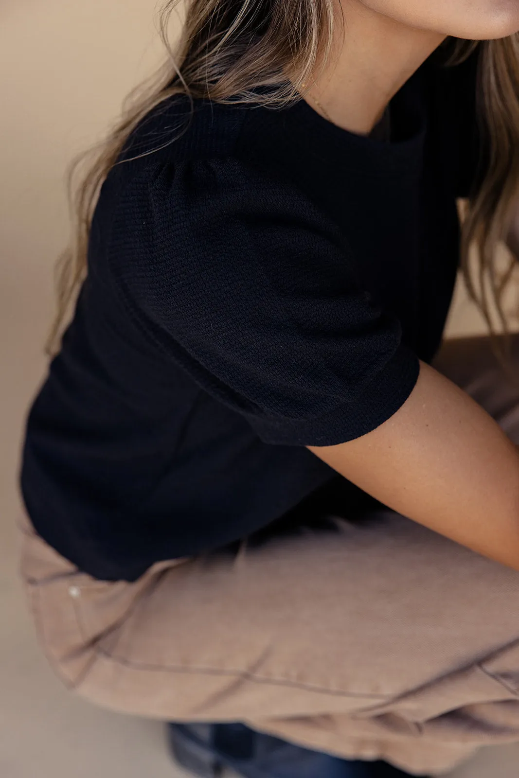 New Aesthetic Puff Sleeve Top